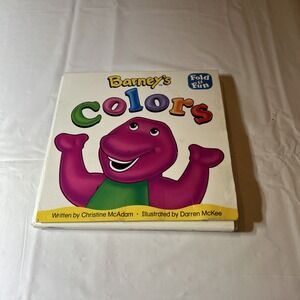 Barneys Colors (Fold  Fun) - Board book By McAdam, Christine - VERY GOOD